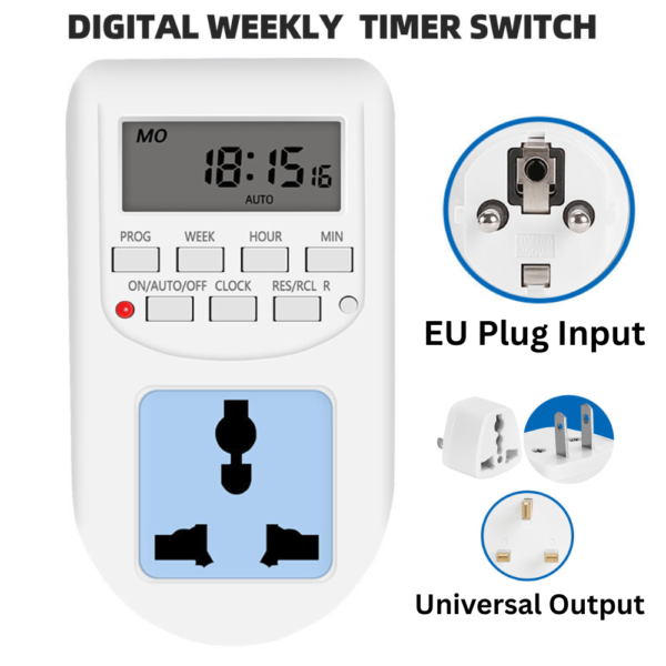 Digital Timer Switch Weekly Programable AL-06